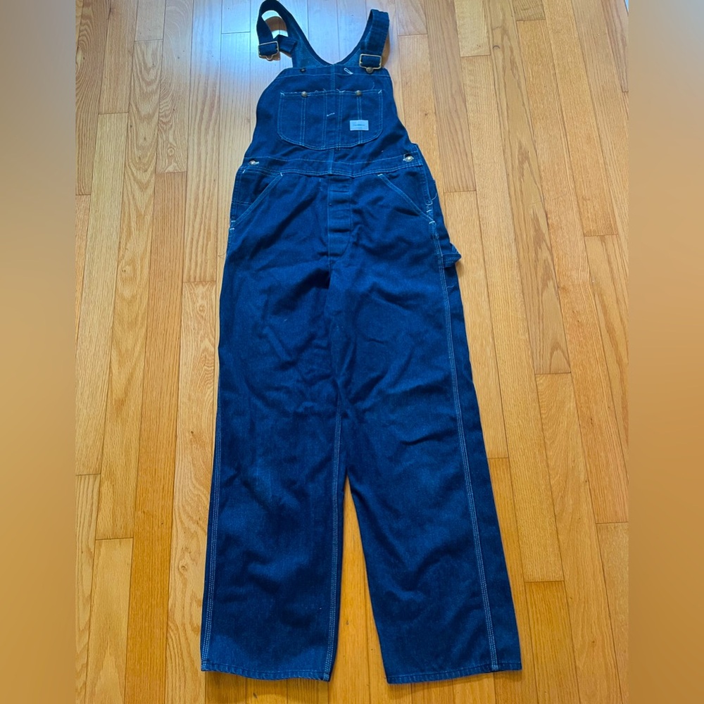 Sears Tradewear vintage denim overalls size 34/32